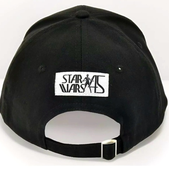 Disney STAR WARS 45 Vintage Action Figures Black Baseball Hat ADULT One Size - Picture 4 of 5